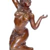 Miguel Fernando Lopez (Milo) Jugendstil Bronze - Sklavin - Akt Signiert Milo Hot