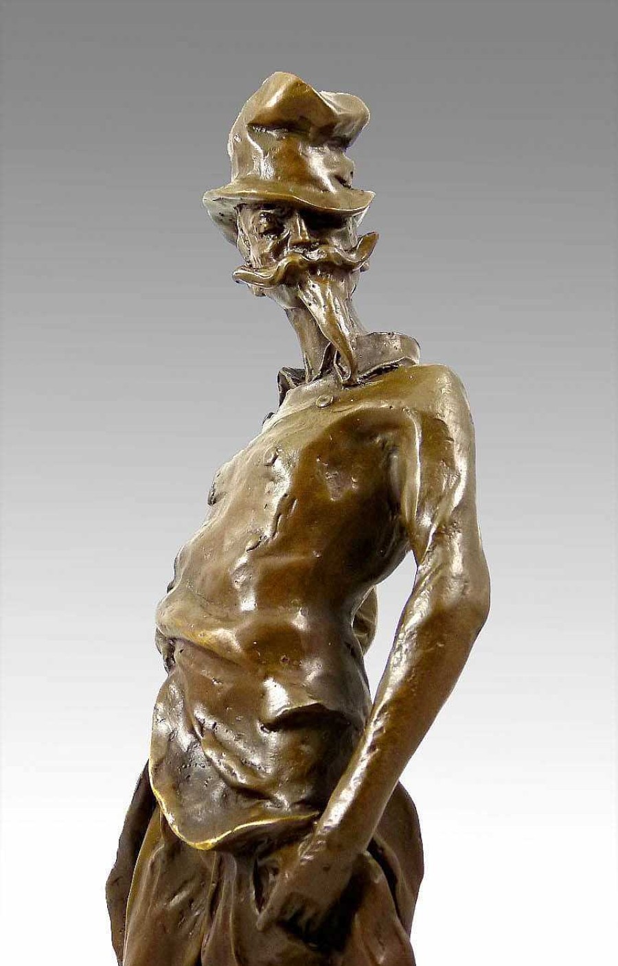 Honoré Daumier Honore Daumier - Ratapoil - Bronzeskulptur - Signiert Wholesale