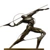 Umberto Boccioni Futurismus Skulptur - Kampfer Mit Speer - Sign. U. Boccioni Online