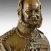 Kunst & Ambiente Kaiser Wilhelm I. Bronzebuste Signiert Clearance