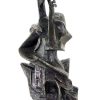 Otto Gutfreund Der Cellospieler / Cellista - Otto Gutfreund - Kubistische Bronzeskulptur New