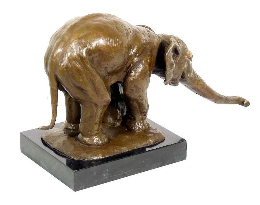 Rembrandt Bugatti Bronze Tierskulptur - Indischer Elefant - Rembrandt Bugatti Wholesale