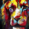 Martin Klein Colourful Lionhead Bunter Lowenkopf Martin Klein Lowenbild Hot