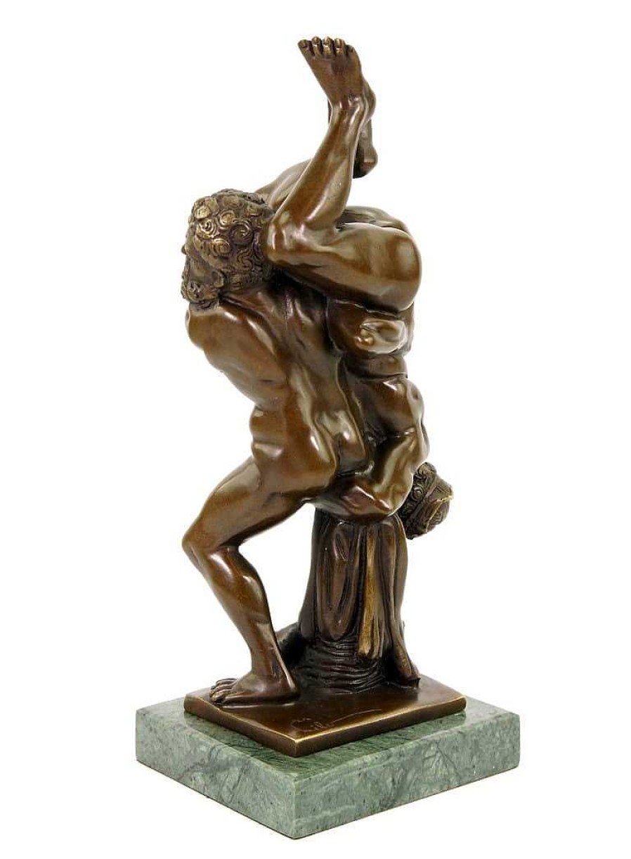 Miguel Fernando Lopez (Milo) Homoerotische Bronzestatue - Kampfeslust - Signiert Milo Hot