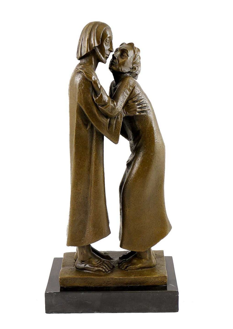 Ernst Heinrich Barlach Moderne Bronzefigur - Das Wiedersehen - Ernst Barlach Wholesale