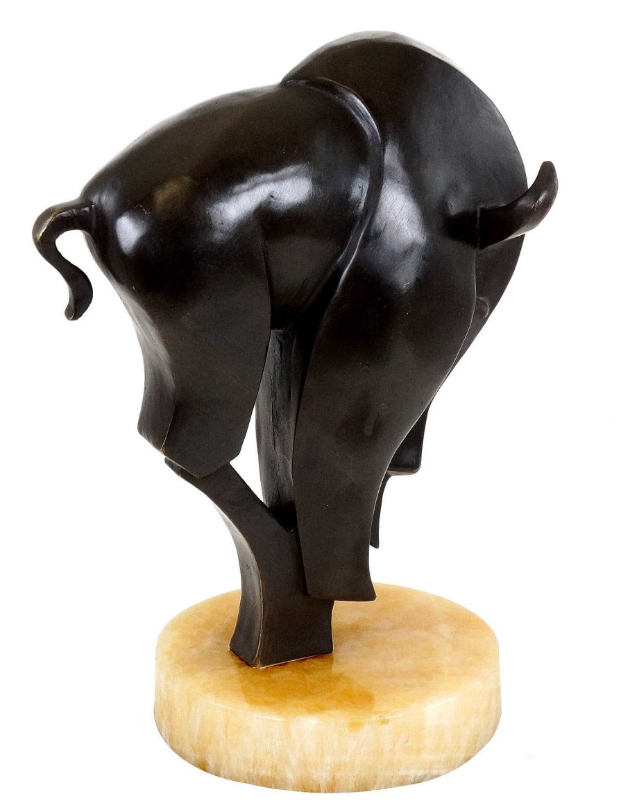 Martin Klein Moderne Kunst Tierbronze - Stier - Signiert Martin Klein Clearance