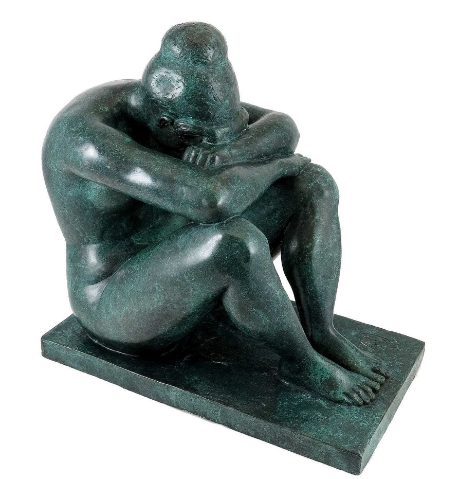 Aristide Maillol Moderne Bronzeskulptur - La Nuit - Aristide Maillol - Signiert Hot