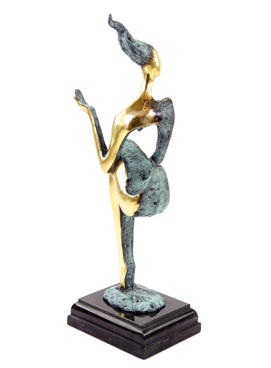 Miguel Fernando Lopez (Milo) Abstrakter Bronze Akt - The Sitting One Ii - Signiert M. Nick Wholesale