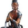 Miguel Fernando Lopez (Milo) Weise Tara - Bronze Buddha Statue - Yoga Zen Skulptur - Sign. Milo Hot