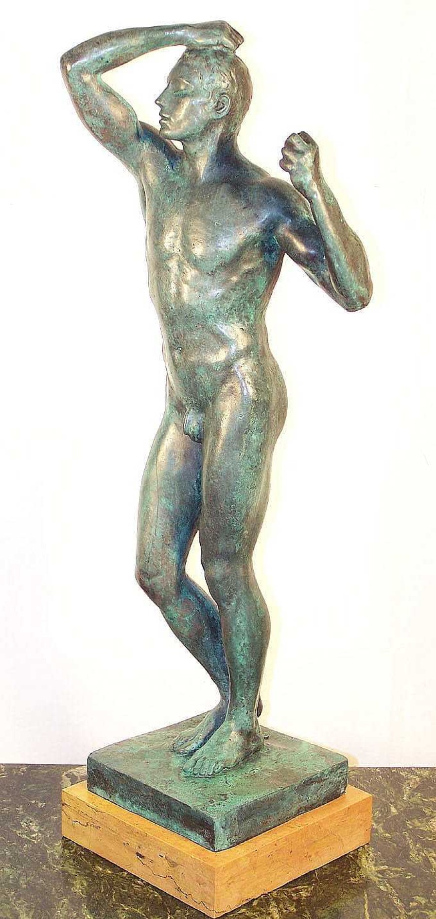 Auguste Rodin Bronzeskulptur - Das Eherne Zeitalter - Auguste Rodin Online