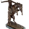 Frederic Remington The Bronco Buster - Bronzefigur - Frederic Remington Clearance