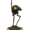 Salvador Dali Abstrakte Vogel Straus Bronzefigur Nach Dali Wholesale