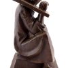 Ernst Heinrich Barlach Der Mann Im Stock - 1918 - Ernst Barlach - Bronzefigur Signiert Clearance