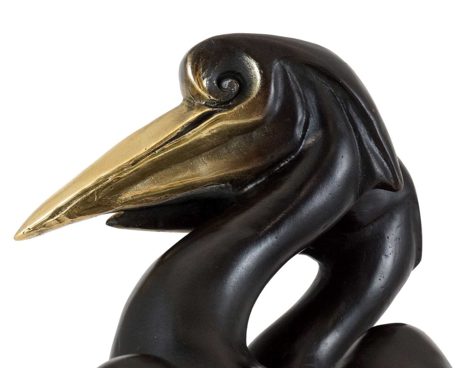 Alexander Kéléty Art Deco Bronzefigur - Two Pelicans - Alexander Kelety Hot