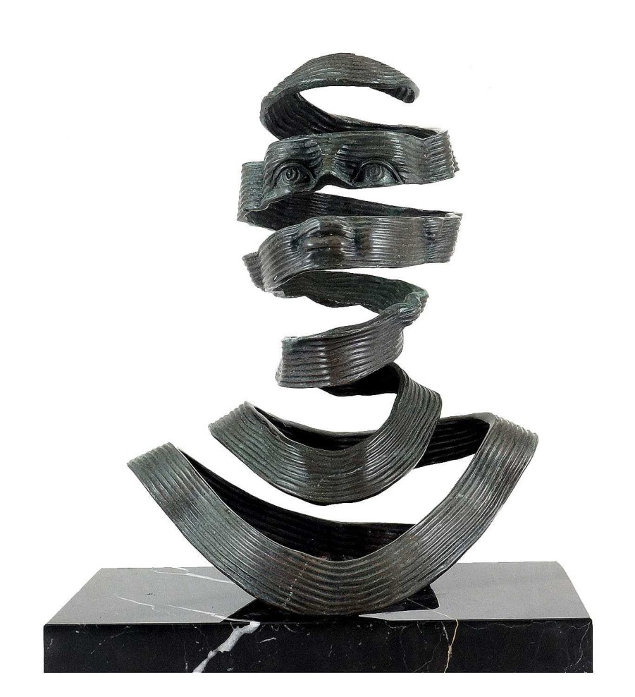 Miguel Fernando Lopez (Milo) Modern Art Bronzeskulptur - The Way Of Face - Milo Signiert Wholesale