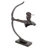 Frederic Remington Indianer Mit Bogen - Irokese - Indianer Bronze Krieger - Remington New