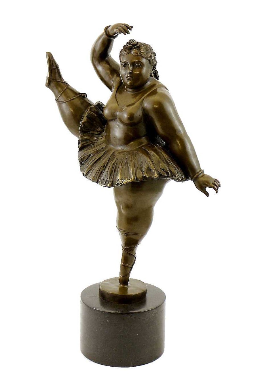 Fernando Botero Ballerina Mit Hochgestrecktem Bein - Fernando Botero Clearance