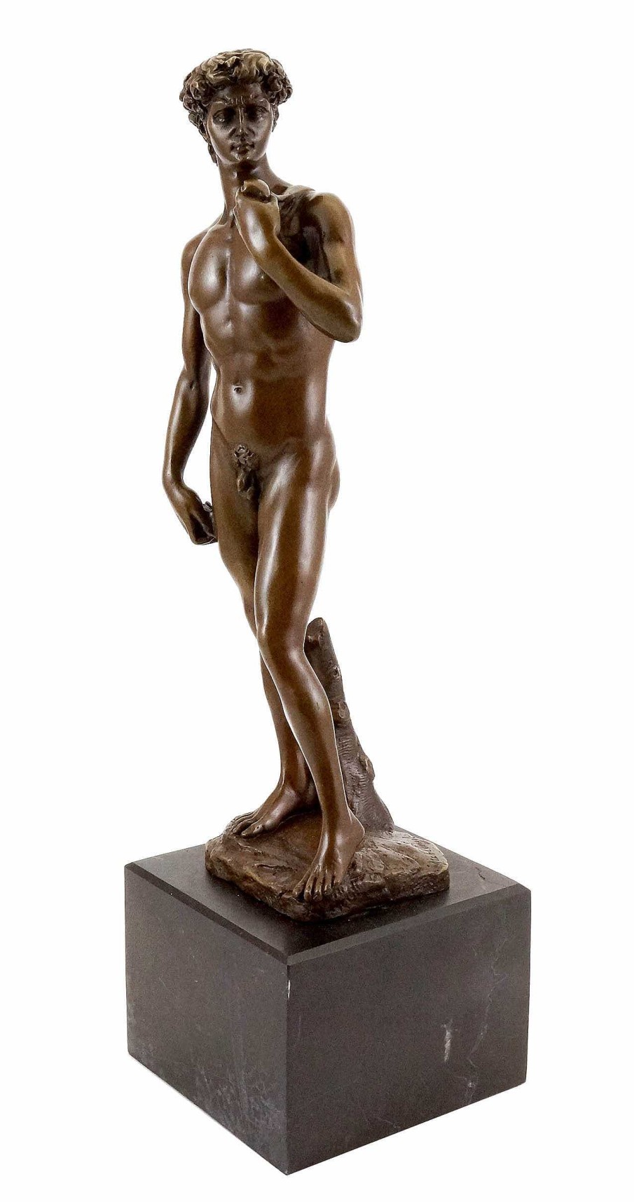 Michelangelo Buonarroti Bronzefigur - David Von Michelangelo - Signiert Online