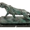 Kunst & Ambiente Kubismus Bronze Panther Signiert Duvernet Hot