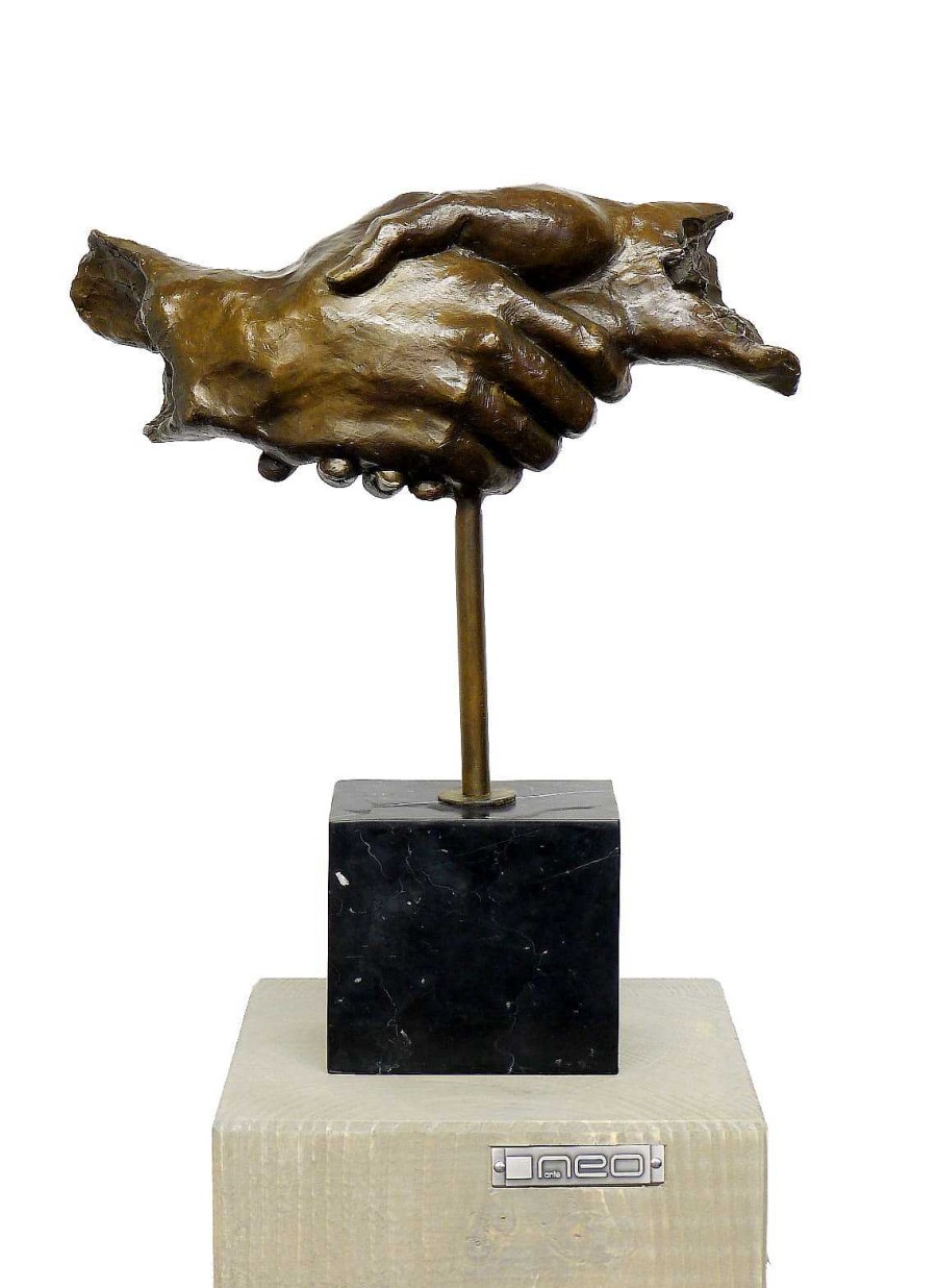 Salvador Dali Bronzeskulptur - Die Freundschaft - Hommage An Salvador Dali Wholesale