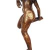 Edgar Degas Grosbronze - Tanzerin Schuh Anziehend - Signiert Edgar Degas New