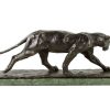 Rembrandt Bugatti Tierskulptur - Panther Im Laufen (1904) - Sign. Bugatti - Bronzefigur Hot