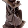 Ernst Heinrich Barlach Der Mann Im Stock - 1918 - Ernst Barlach - Bronzefigur Signiert Online