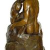 Auguste Rodin Grosbronze - Der Kuss - Auguste Rodin Statue - Signiert Clearance