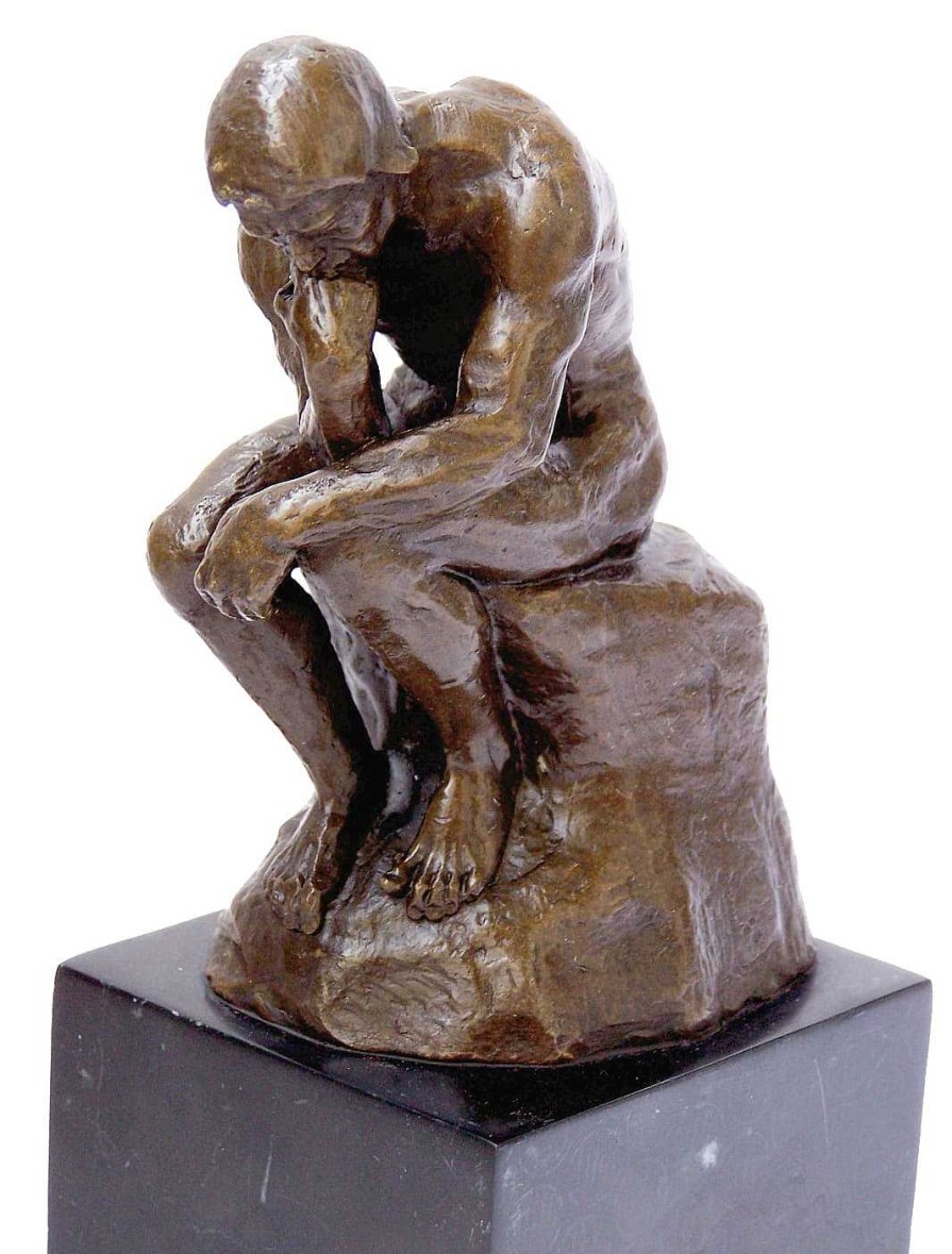 Auguste Rodin Moderne Bronzefigur - Der Denker - Signiert Auguste Rodin Clearance