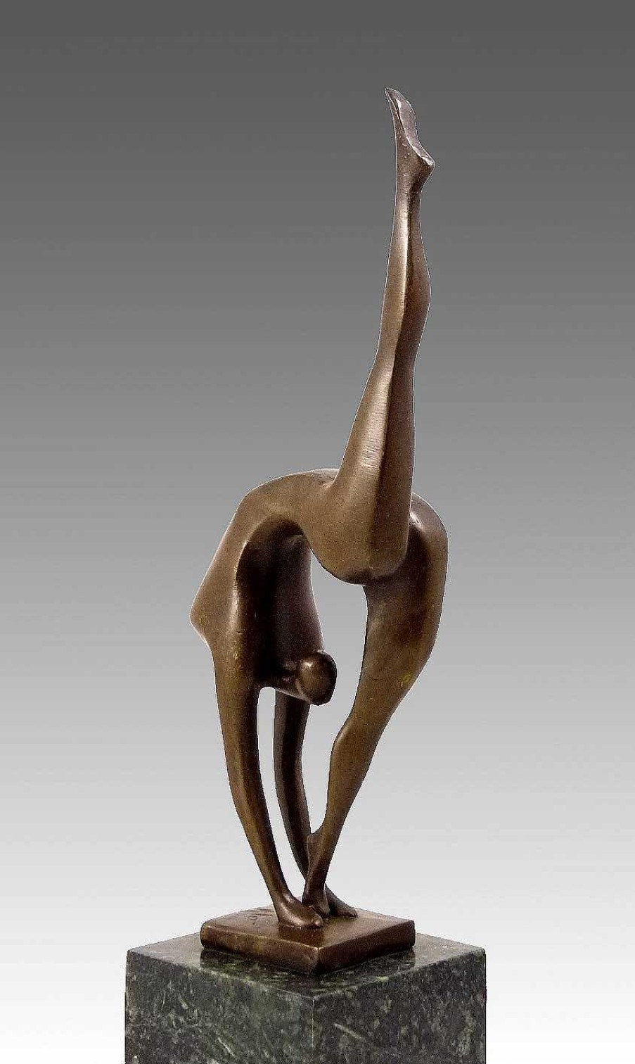 Miguel Fernando Lopez (Milo) Modern Art Bronzeskulptur - Akt Turnerin - Entworfen Von Milo Hot