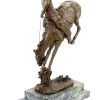 Frederic Remington The Outlaw - Limitierte Pferdestatue - Signiert Frederic Remington Hot