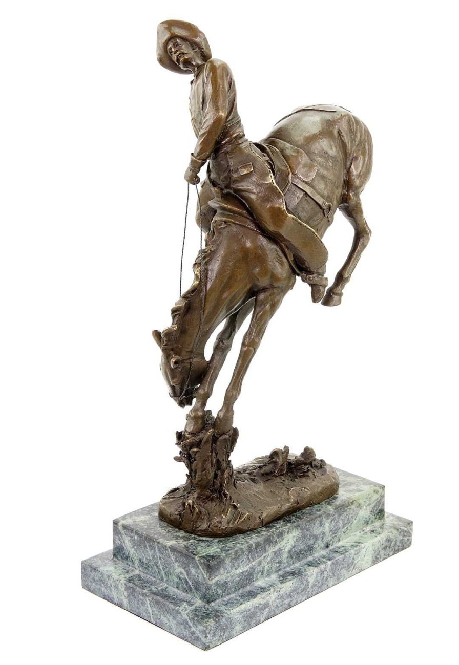 Frederic Remington The Outlaw - Limitierte Pferdestatue - Signiert Frederic Remington Hot