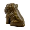 Franz Bergmann Wiener Bronze Tierfigur - Wartender Mops - Von Bergmann Wien New